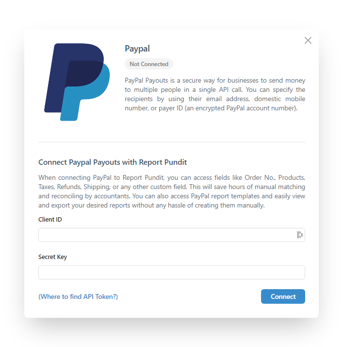 Paypal - Report Pundit